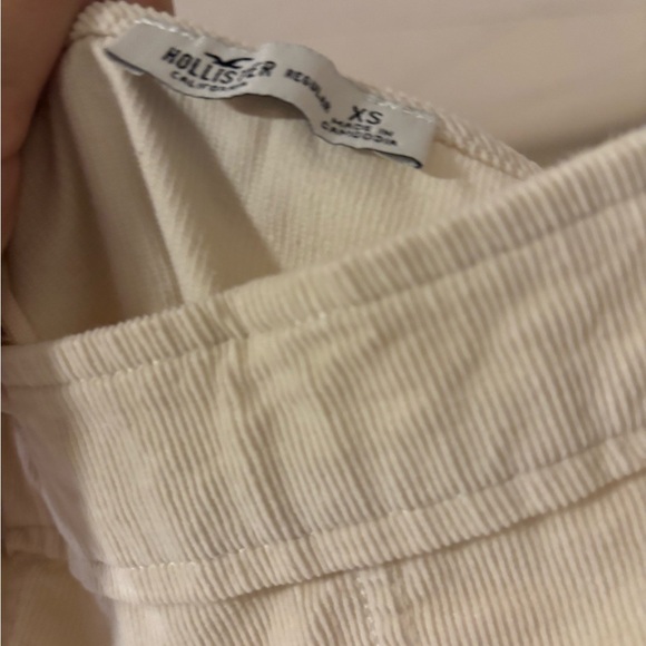 Hollister Cream Mini Corduroy Dress Size XS Y2K - Picture 4 of 4